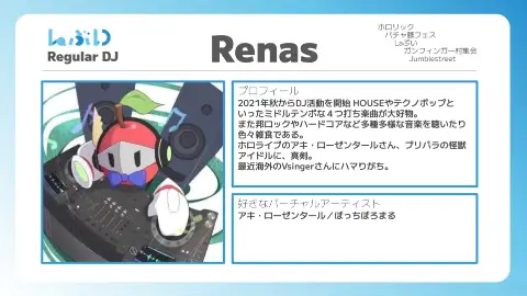 Renas アーティスト写真 1