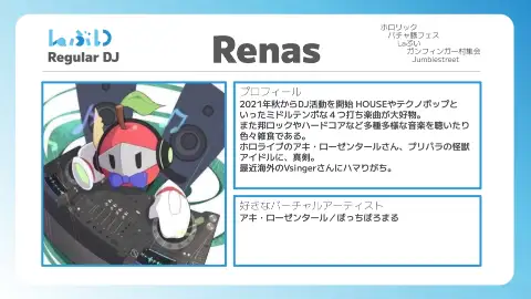 Renas アーティスト写真 1